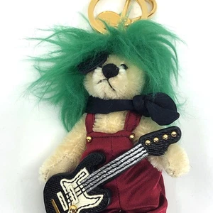 PRADA Bear Guitar Key Chain Vintage Authentic From Japan - Picture 1 of 24