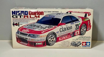 TAMIYA 58165 1/10 R/C Racing Car NISMO Clarion GT-R LM (chasis TA02W) - Imagen 1 de 4