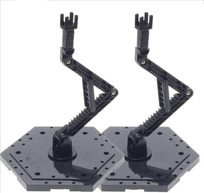 Bioristar HG RG Hobby Action Base Model Stand Display Pack Black  - Image 1 of 4