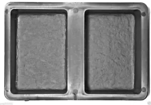 Giessformen 5 Stück für Pflaster Steine, Beton Form 281 (2-er Form zum gießen) - Bild 1 von 1