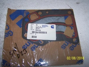 NEW Genuine Cummins OIL COOLER SUPPORT GASKET #3064195 - Picture 1 of 1