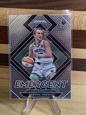 🔥🏀 SABRINA IONESCU 2022 Prizm WNBA EMERGENT Insert Card #4 🏀 LIBERTY 🗽🔥