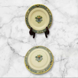 LENOX AUTUMN Dessert/Bread Plate Gold Backstamp Set Of 2 plates USA 6.5” - Picture 1 of 3