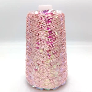 500G Sequin Yarn Crochet Thread Crochet Knitting Yarn Color-Changing Hand Knitti - Picture 1 of 7