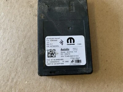 Monitor sensor ponto cego radar Fiat 500X LH 2016-2020 fabricante de equipamento original  - Imagem 1 de 4