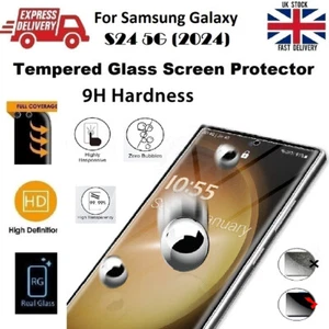 For Samsung Galaxy S24 5G Tempered Glass Screen protector 2024 - Picture 1 of 7