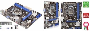 SCHEDA MADRE ASROCK H61M-VG4 SOCKET 1155 + CPU i5 3470 + DISSIPATORE + RAM - Picture 1 of 1