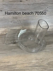 Hamilton Beach Scovill Food Processor 70550 Replacement Part - Plastic Lid - Picture 1 of 7