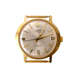 LUXOR Vintage Swiss Made Uhr - Handwerk - Edelstahl - ohne Band. - Bild 1 von 6
