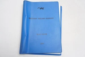 1984 Northern Ireland Irish Railway Rule Book Binder - Picture 1 of 11