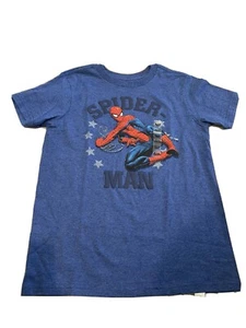 T-shirt Disney Spider Man ragazzo Marvel maglietta manica corta blu M (7/8) nuova con etichetta - Foto 1 di 9