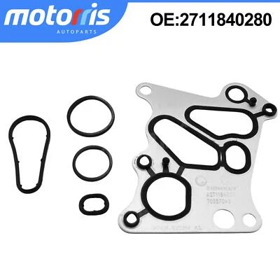 For Mercedes Benz C180 C200 C250 C300 C350 2711840280 Oil Cooler Gasket Kit Foto 1 de 4