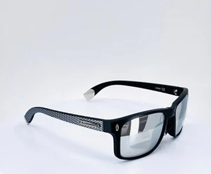 Gafas de sol clásicas BIOHAZARD 66202 NEGRAS PLATEADAS de borde completo cuadradas lentes grises para hombre - Imagen 1 de 4