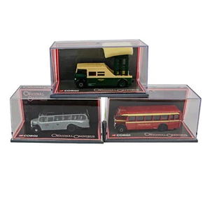 Corgi Omnibus Leyland Bedford OB Bristol Tower 1:76 Scale Diecast Bus 3P Lot - Picture 1 of 7