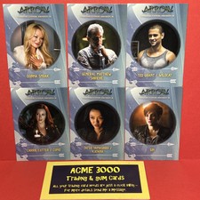 Cryptozoic ARROW Season 3 - Complete CHARACTER BIO 6 Card Chase Set 2016 C1-C6