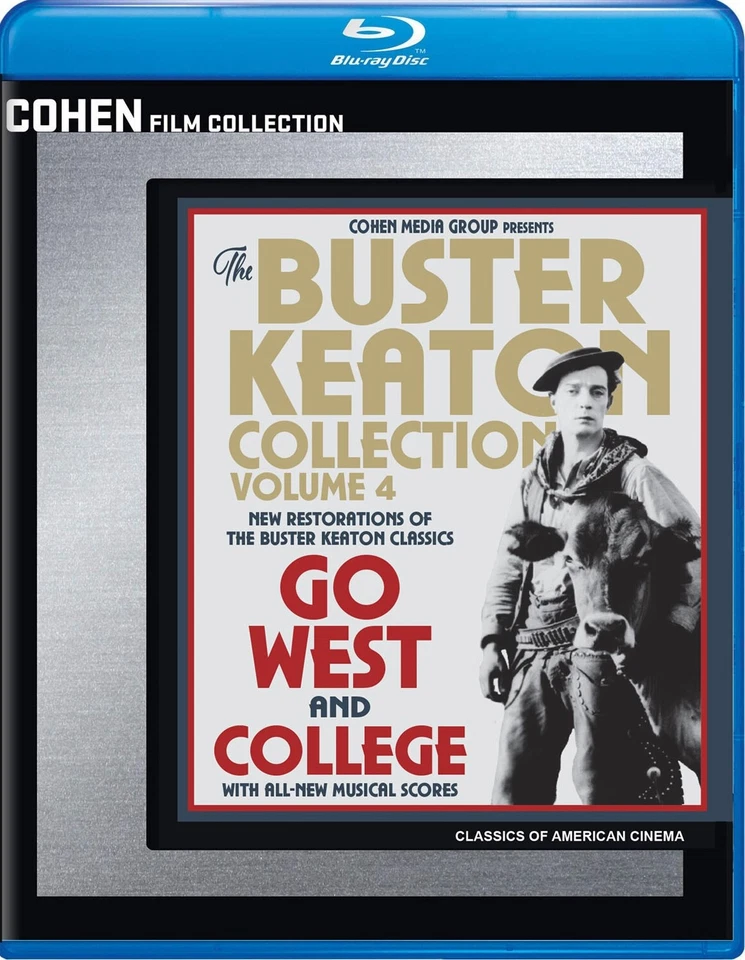 The Buster Keaton Collection - Volume 4 (Go West / College US IMPORT Region A - Image 1 of 1