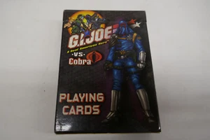 One Preowned Deck of Gi Joe vs Cobra Playing Cards - Imagen 1 de 7