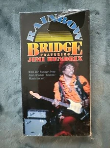 VHS Jimi Hendrix: Rainbow Bridge 1989 Rhino Video Never Played - Foto 1 di 6