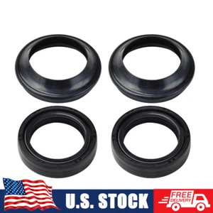 4pcs Fork Oil Dust Seals Kit Set for Honda CB750K 1979-82 CR80R 87-95 XL250R 82 - Picture 1 of 5