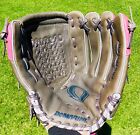 DeMarini Onyx A0750 OX13 Fastpitch Leather Softball Glove 13" RHT Gray & Pink