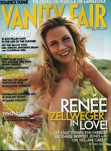 Vanity Fair - July 2000 - Renee Zellweger - Gods of the Internet - Tony Blair - Foto 1 di 2
