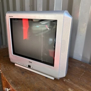 RCA Truflat VTG Retro Gaming CRT TV 14F512T 14" Screen TV Works (No Remote) - Picture 1 of 5