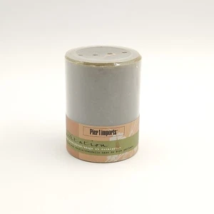 Pier 1 Imports Sage Eucalyptus Pillar Candle Home Fragrance Sealed Unused NOS - Picture 1 of 10