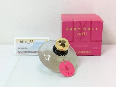 YVES SAINT LAURENT BABY DOLL PARIS ТУАЛЕТНАЯ ВОДА 1,6 УНЦ. 50 мл туалетная вода спрей новый в коробке - Изображение 1 из 4