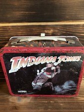 Indiana Jones Vintage 1984 Metal Lunchbox
