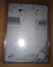 2016 Topps Pro Debut Printing Plate Black 1/1 Albert Almora #171 Tenn. Smokies