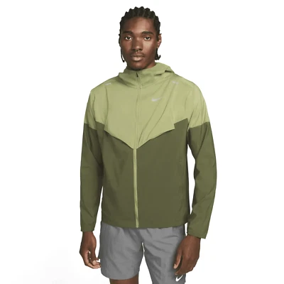 Chaqueta para correr Nike Windrunner para hombre en oliva mediano, talla XL y XXL, CZ9070-334 Foto 1 de 4