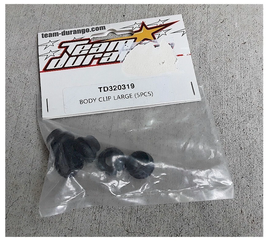 RC Car Buggy 1/8 Team Durango TD320319 Body Clip Large DEX8 DNX8 Old Stock - Image 1 of 1