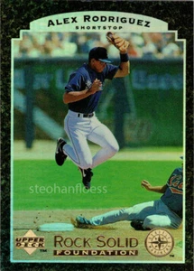 Base sólida Upper Deck Rock 1997 #RS1 Alex Rodriguez Mariners - Imagen 1 de 1
