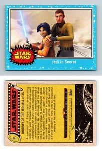 Jedi In Secret #14 Journey To Star Wars The Last Jedi 2017 Topps Card - Picture 1 of 1