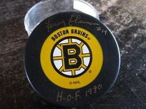 Fren Flaman Signed Hockey Puck - Picture 1 of 3