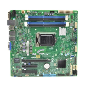 Mainboard Supermicro X10SLM-F S1150 mATX - Bild 1 von 3