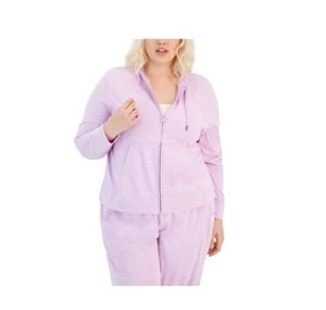 NWT ID Ideology Women Lightweight Full Zip Hooded Sweatshirt Size 1X $40 A532 - Picture 1 of 1