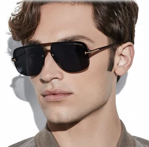 NEW Tom Ford FT1003-45V-63 Sunglasses 63mm 100% Authentic - Picture 1 of 5