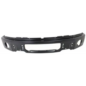 For Ford F-150 2009-2014 Bumper Face Bar | Front | Black | w/ Fog Light Holes - Picture 1 of 6