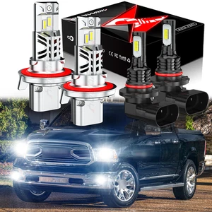 H13 9008 9145 Faros LED Bombillas antiniebla para RAM 1500 2500 3500 11-2012 - Imagen 1 de 16