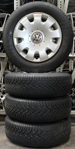 4 Orig VW Winterräder 195/65 R15 91T VW Golf V Touran Caddy R1-1489 2627 - Bild 1 von 8