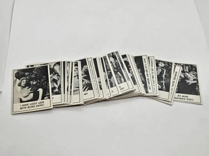 Vintage 1966 MONSTER LAFFS Horror Monster Trading Cards - Near Complete Set Topps - Bild 1 von 5