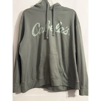 Sudadera con Capucha Cabela Para Mujer Talla 2XL Verde Fútbol Otoño Invierno Gorpcore Foto 1 de 4
