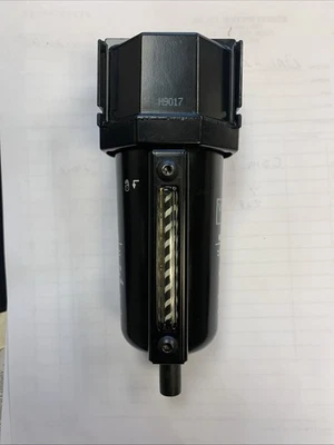 Pneumatic Air Filter,40 Micron,Metal Bowl,1/2" - Image 1 of 4