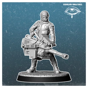 Boomer 1 | Demolishers | Vermillion | D&D Wargaming 3D Printed Mini - Picture 1 of 1