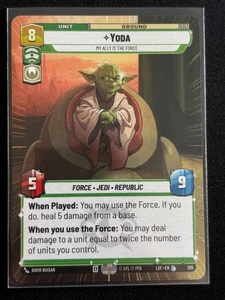 Yoda Hyperspace XLOF 365 Legendary Legends of the Force Star Wars Unlimited - Bild 1 von 2