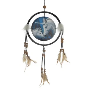 Heilige Liebe Einhorn Fohlen Traumfänger Lisa Parker Pferd Fantasy 16cm - Bild 1 von 1