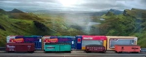 Roundhouse HO  Konvolut Güterwaggons, unbespielt in OVPs. - Bild 1 von 7