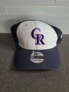 Colorado Rockies New Era 39THIRTY hat Fitted Mens Large/ X-Large Cap NEW - Picture 1 of 10