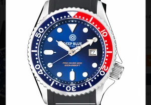 Deep Blue Pro Sea Diver 41MM Quartz 200M Uhr - Bild 1 von 8